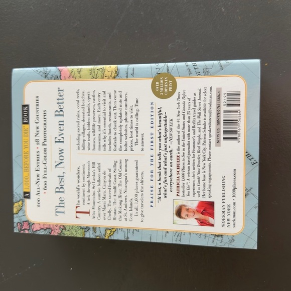1,000 Places to See Before You Die Book Patricia Shultz Travel Life Coffee Table - Picture 3 of 15
